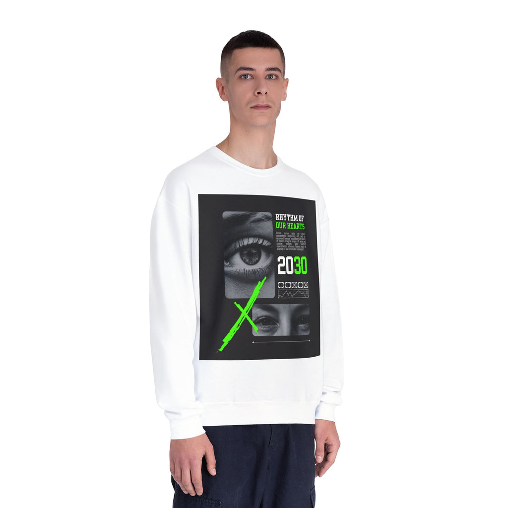 Futuristic Graphic Sweatshirt