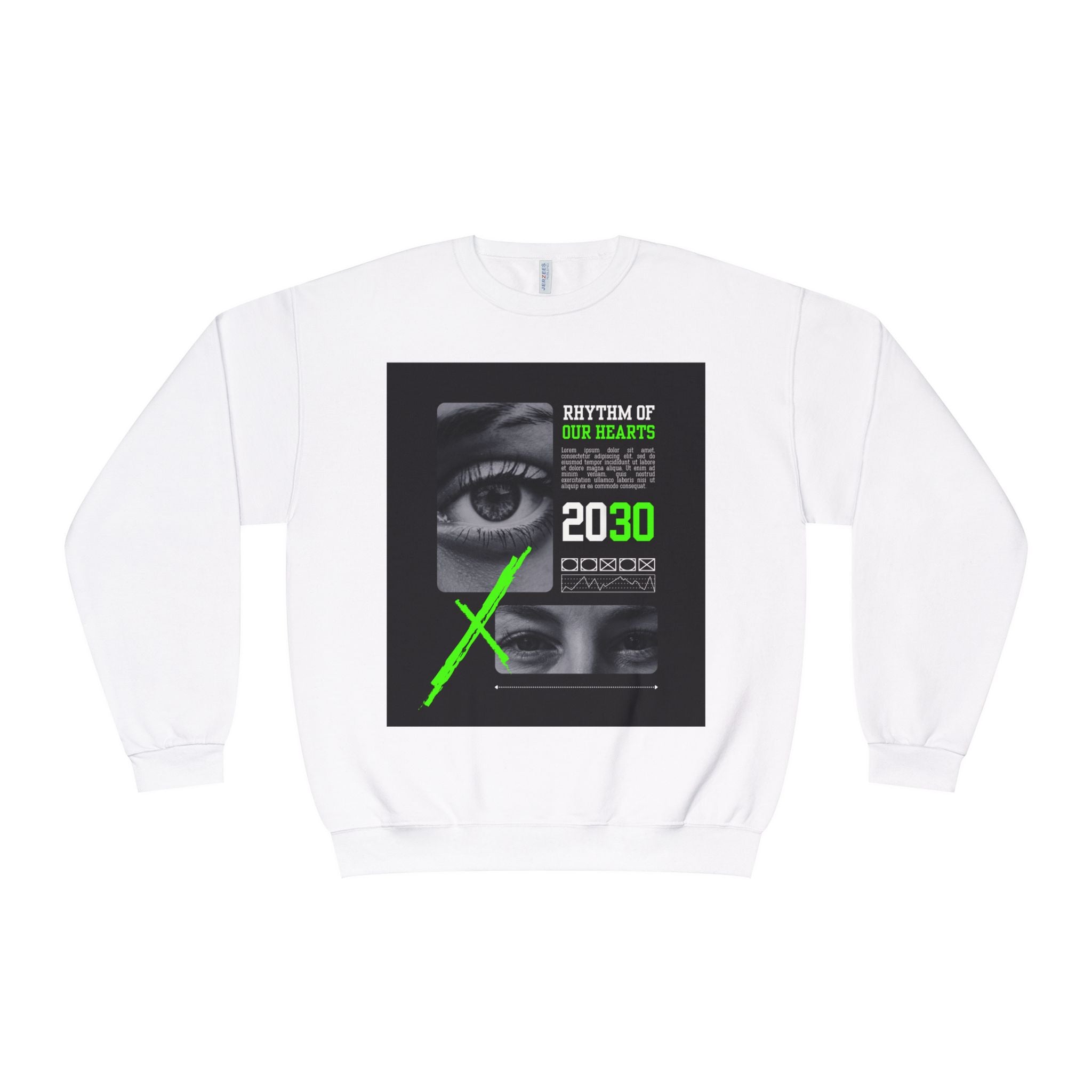 Futuristic Graphic Sweatshirt