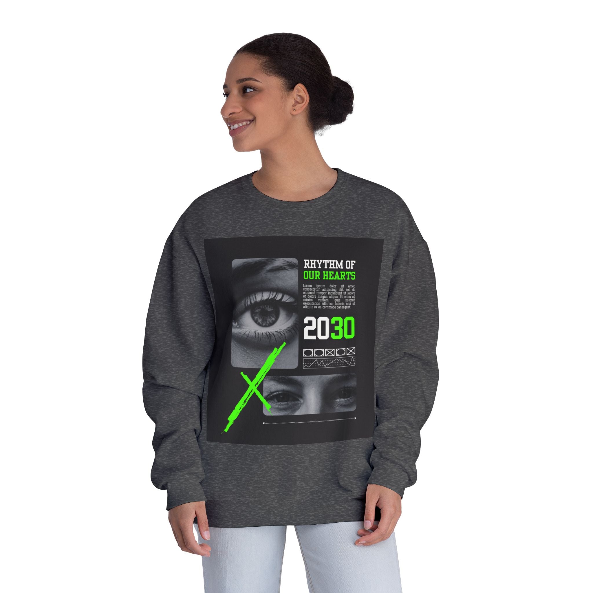 Futuristic Graphic Sweatshirt