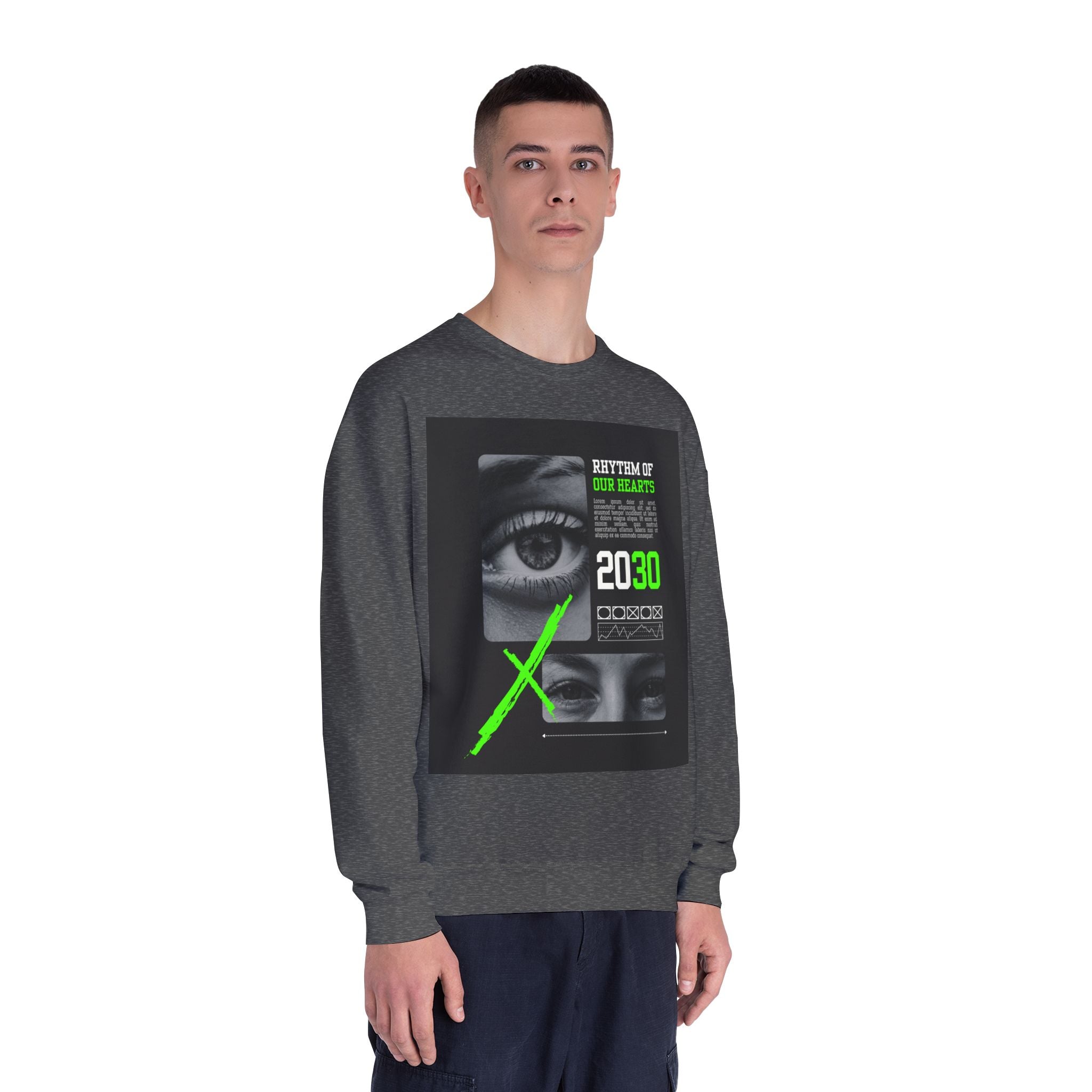 Futuristic Graphic Sweatshirt