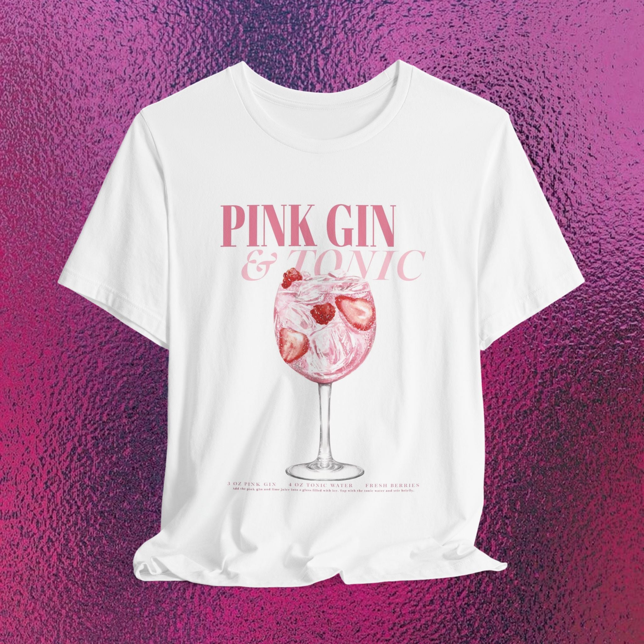 Pink Gin & Tonic Unisex Tee