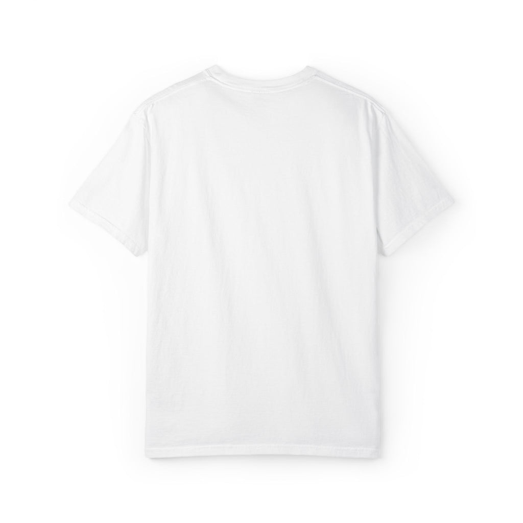 Floral Heart Unisex Garment-Dyed T-Shirt, Casual Tee