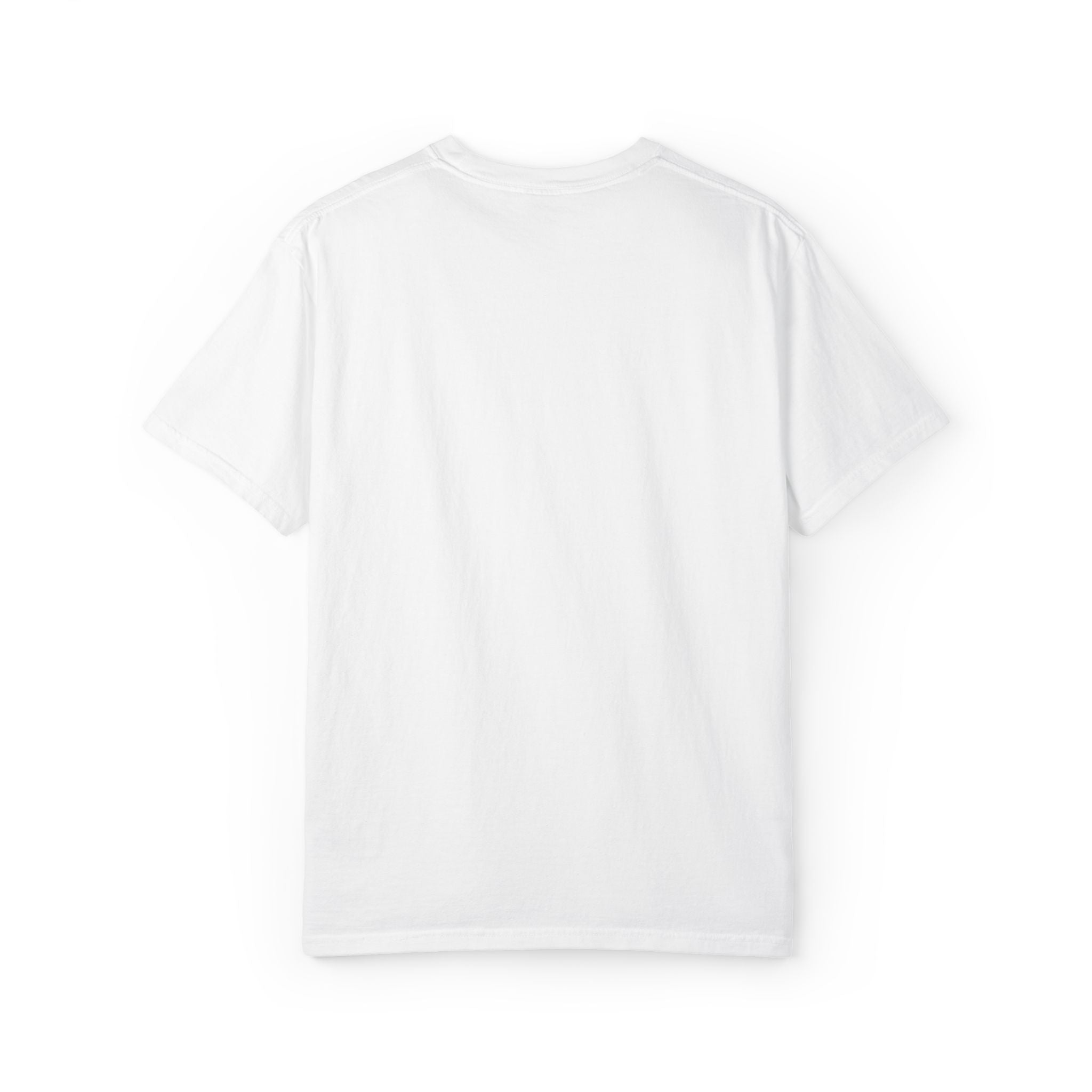 Floral Heart Unisex Garment-Dyed T-Shirt, Casual Tee