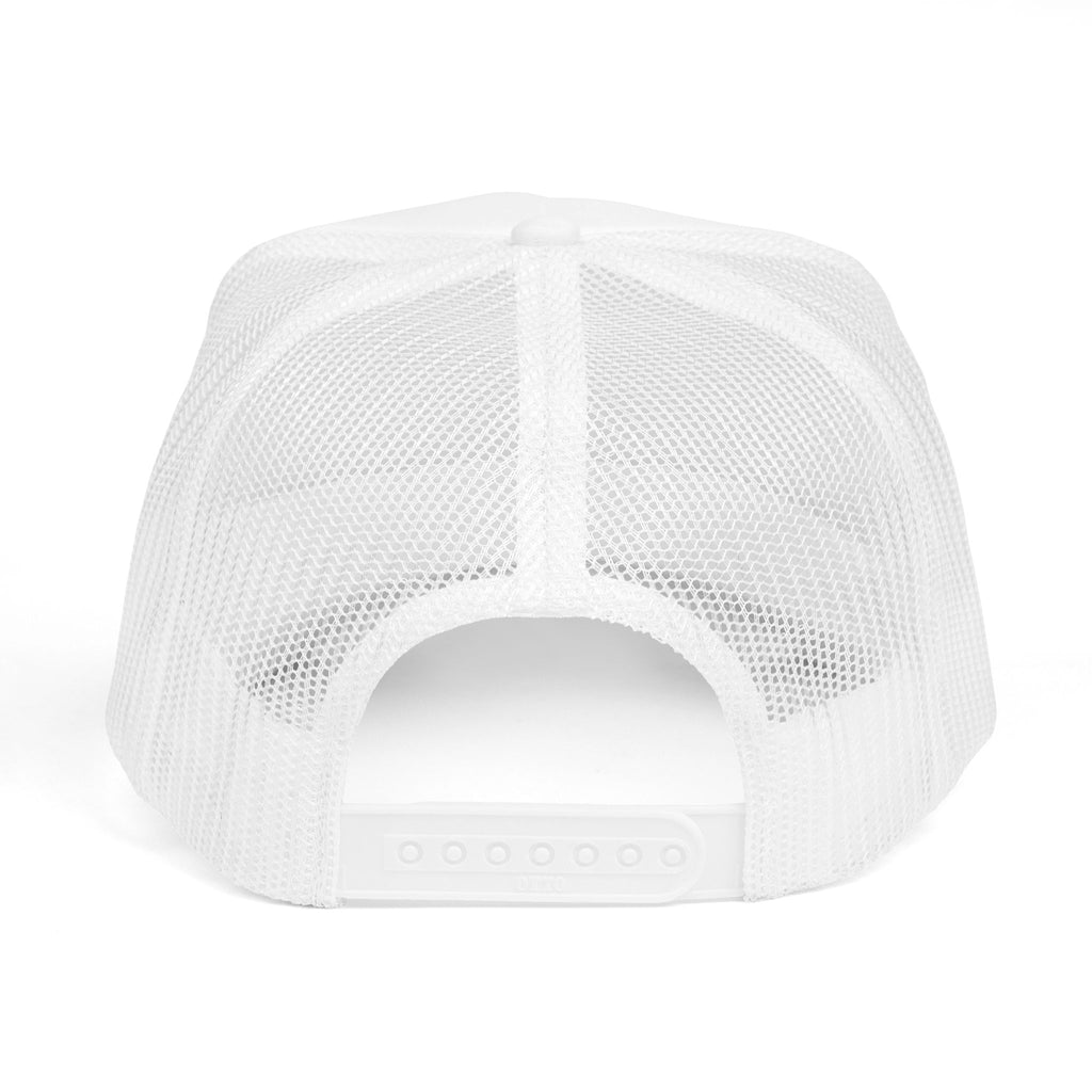 Stylish Foam Trucker Hat with Heart Embroidery