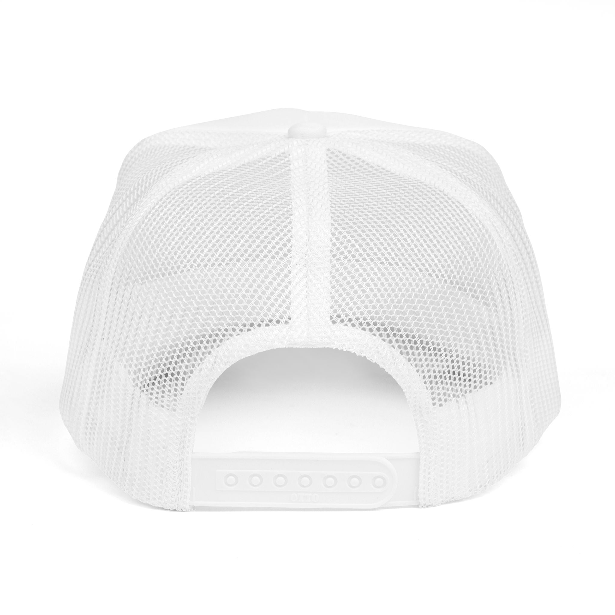 Stylish Foam Trucker Hat with Heart Embroidery