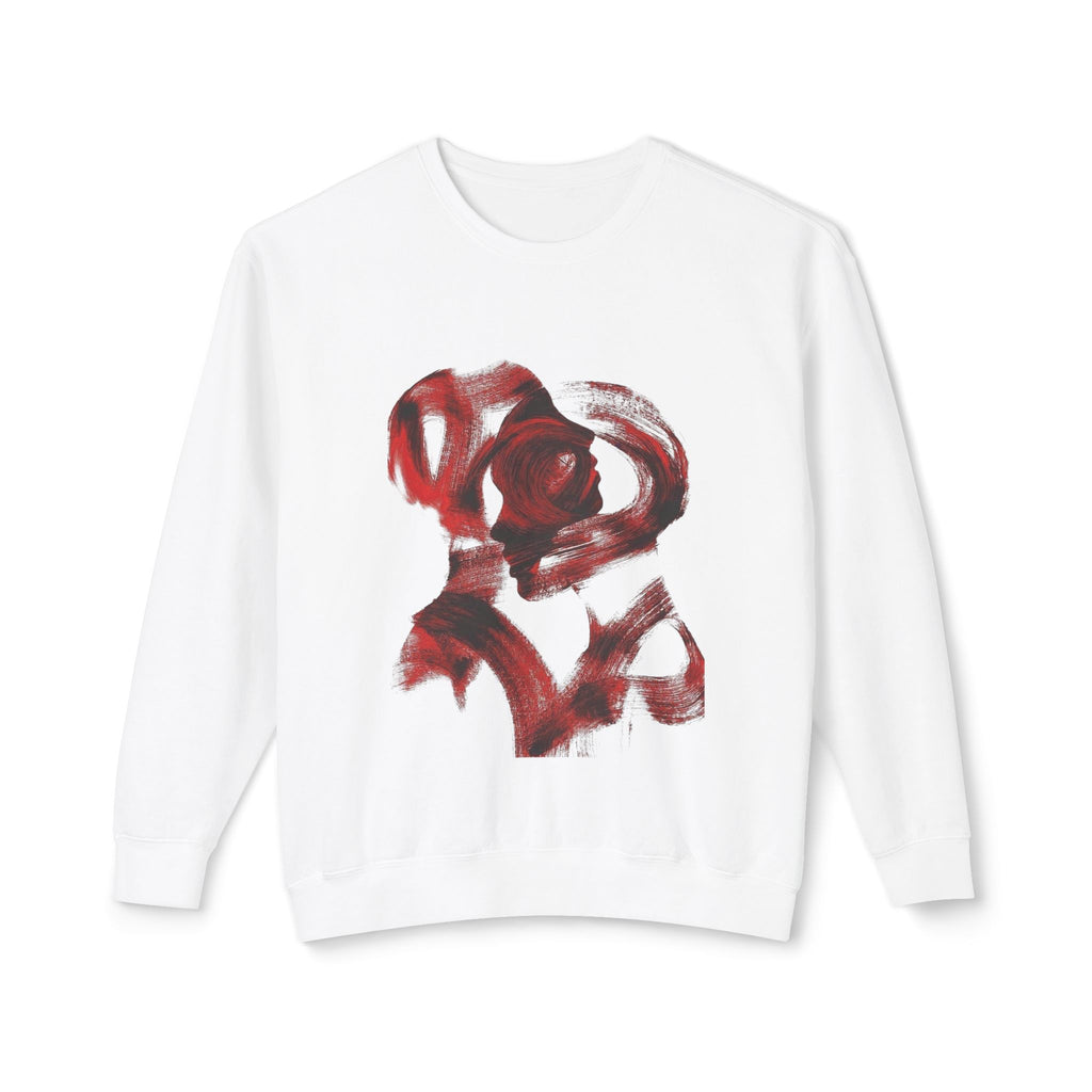Artistic Floral Crewneck Sweatshirt